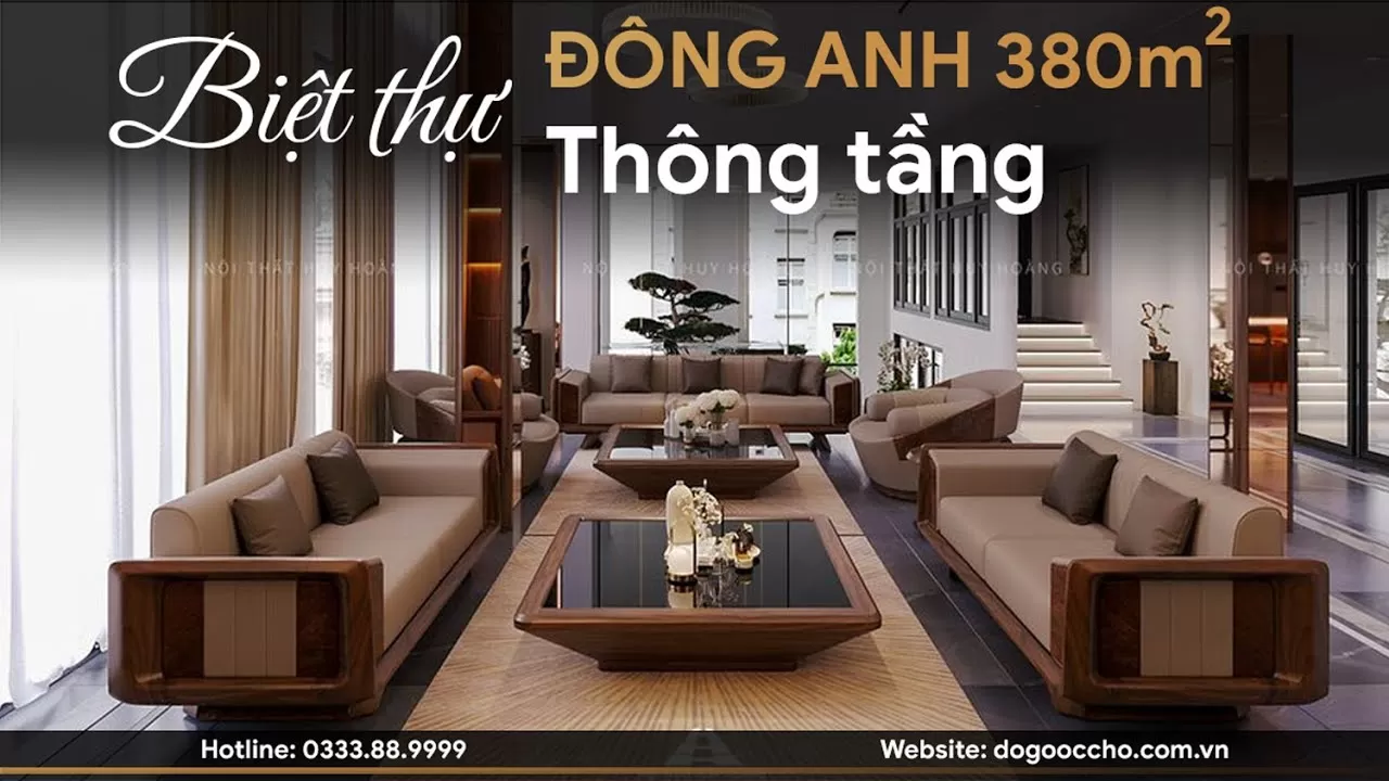 Biệt thự Đông Anh thông tầng