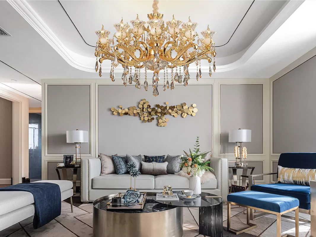 Đèn chùm Huy Hoàng Luxury