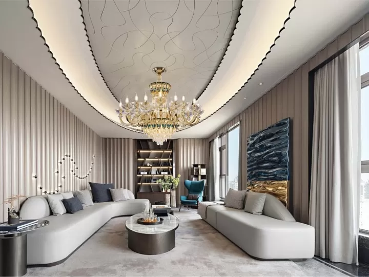 Đèn chùm Tân cổ điển 2 (1)